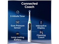 Oral-B iO6 elektrisk tannbørste (hvit) Tannbørstehoder