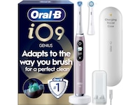 Oral-B iO9 elektrisk tannbørste (rosa) Tannbørstehoder
