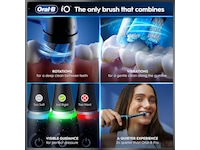 Oral-B iO10 elektrisk tannbørste (sort) Tannbørstehoder