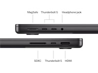 MacBook Pro 14 M5 Max (2026) 2TB (stellarsvart) PC - Bærbar / laptop