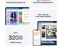 MacBook Air 15" M5 (2026) 1TB (stjerneskinn) PC - Bærbar / laptop