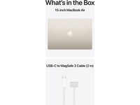 MacBook Air 15" M5 (2026) 1TB (stjerneskinn) PC - Bærbar / laptop