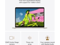 MacBook Air 13" M5 (2026) 512GB (stjerneskinn) PC - Bærbar / laptop