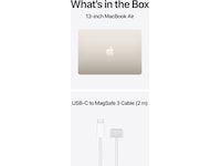 MacBook Air 13" M5 (2026) 512GB (stjerneskinn) PC - Bærbar / laptop