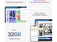 MacBook Air 13" M5 (2026) 1TB (sølv) PC - Bærbar / laptop