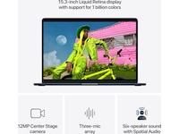 MacBook Air 15" M5 (2026) 1TB (midnatt) PC - Bærbar / laptop