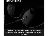 Sony INZONE H9 II Trådløst støydempende hodesett (svart) -B-Grade Demo headset