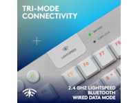 Logitech G915 X Lightspeed TKL Trådløst Gamingtastatur (hvit) -B-Grade Demo tastatur