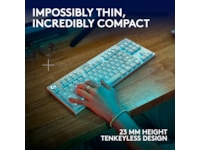 Logitech G915 X Lightspeed TKL Trådløst Gamingtastatur (hvit) -B-Grade Demo tastatur