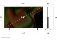 LG 65" B5 AI 4K OLED Smart TV (2025) -B-Grade Demo TV/projektor