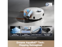 Dreame Aqua10 Ultra Roller Robotstøvsuger (hvit) -B-Grade Demo hjem & fritid