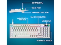 Logitech G316 X 98 spilltastatur Gamingtastatur