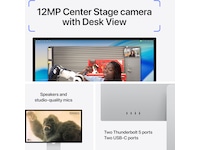 Apple Studio Display (2026) Standard glass - stativ med vinkeljustering -B-Grade Demo skjermer