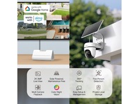 TP-Link Tapo HB112 Solar Cam 2K Pan/Tilt (2-kamerasett) Overvåkningskameraer
