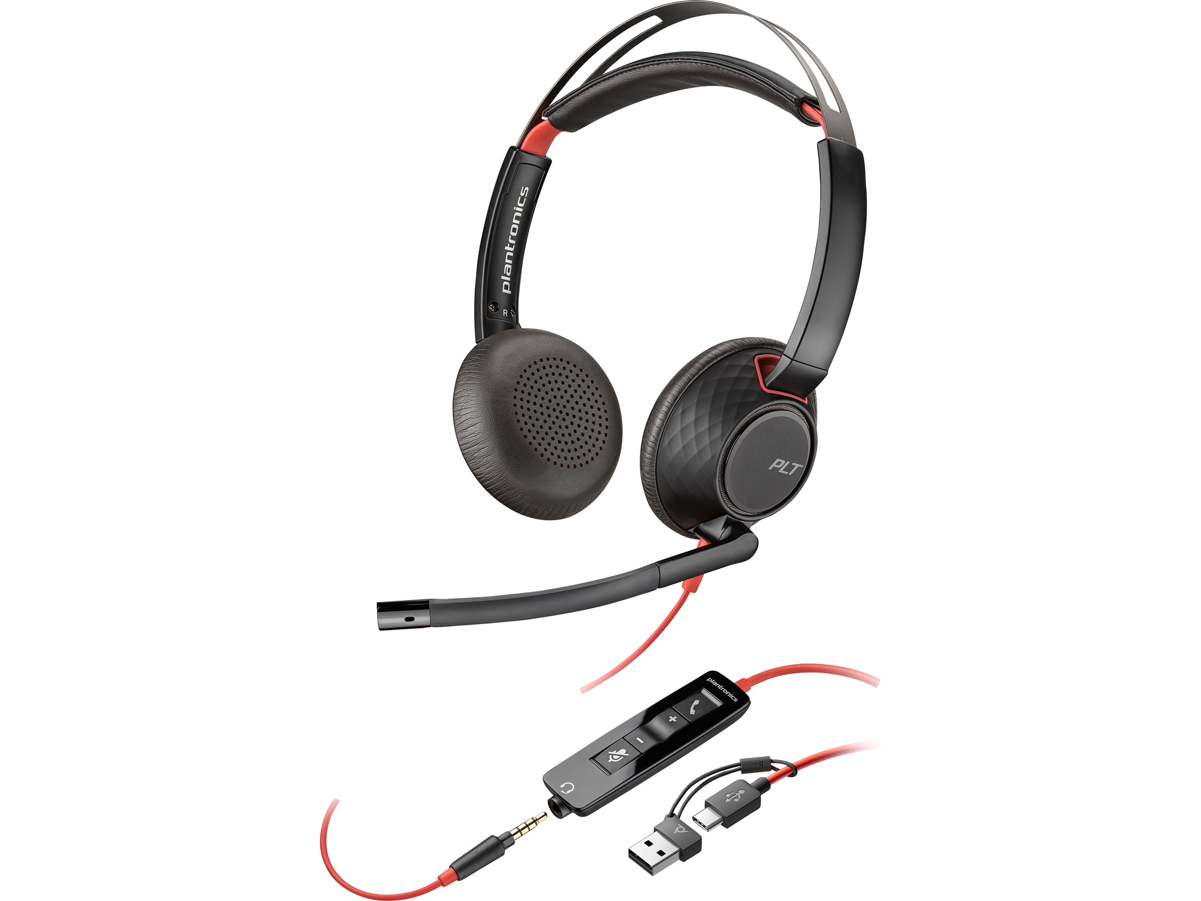 Poly Blackwire 5220 MS Teams USB-C Headset Hodesett, kablet
