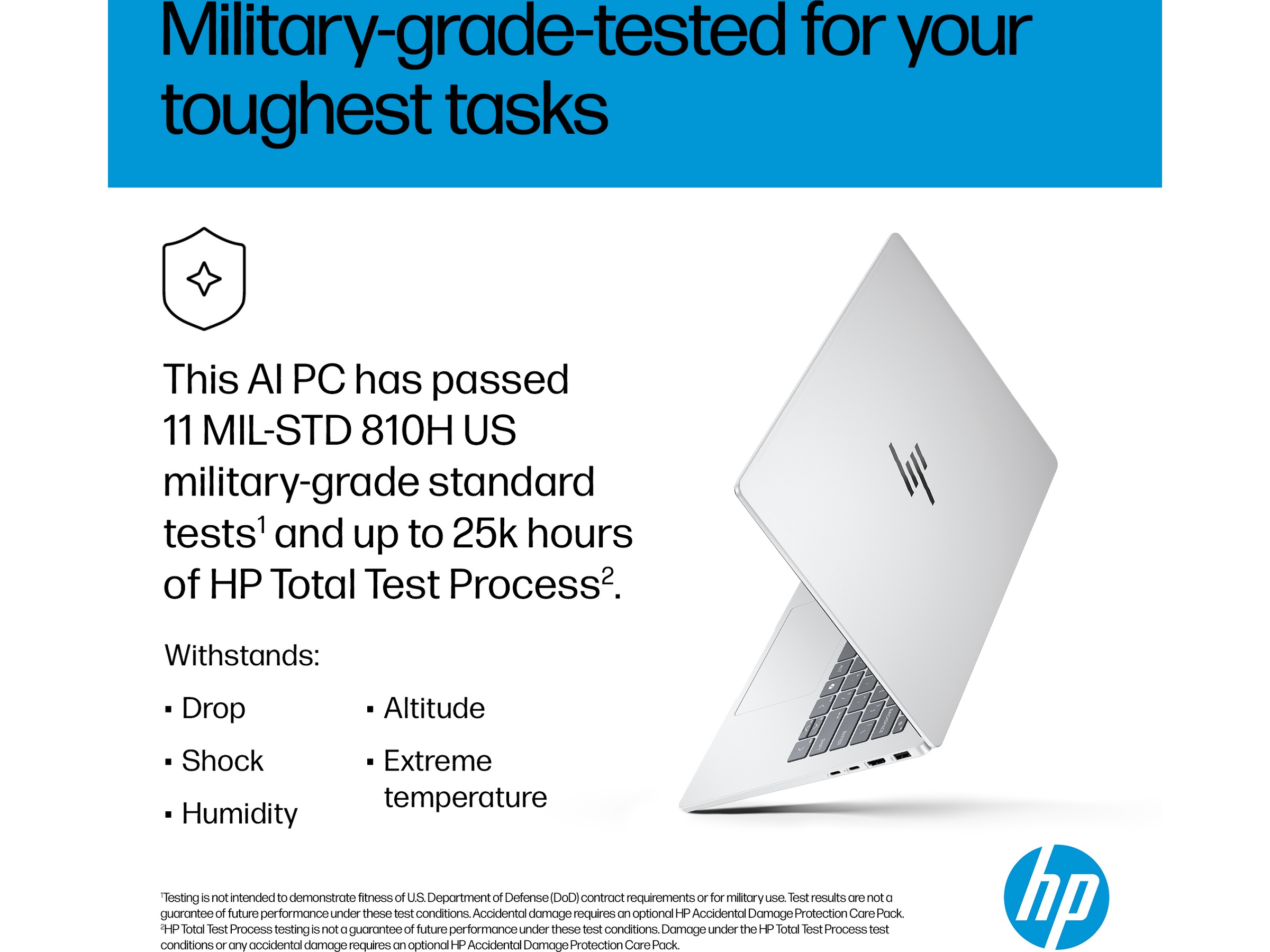 HP OmniBook 7 AI 14-fr0071no 14" 2K OLED PC - Bærbar / laptop