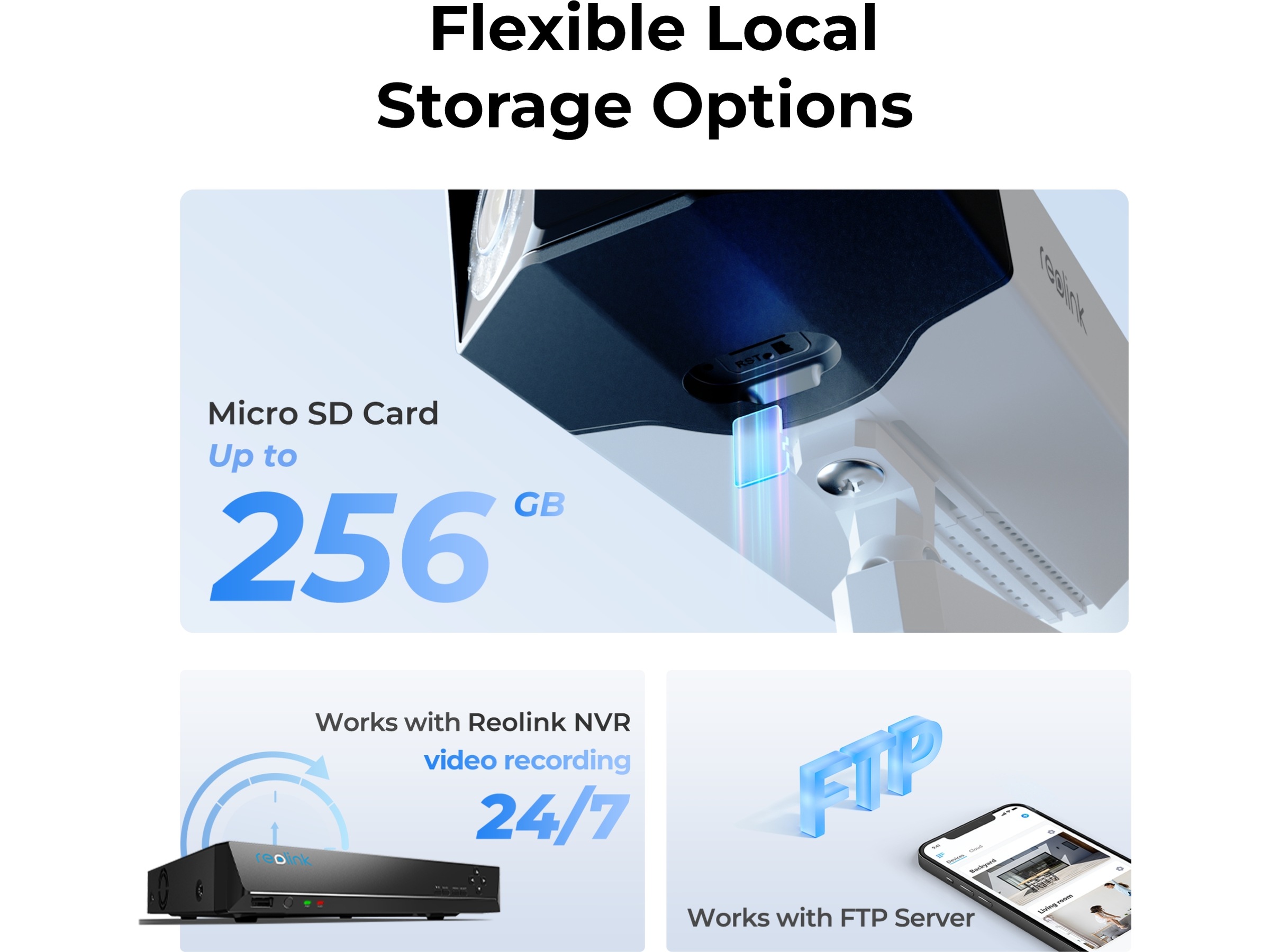 Reolink Duo 3 PoE utendørs overvåkningskamera Overvåkningskameraer