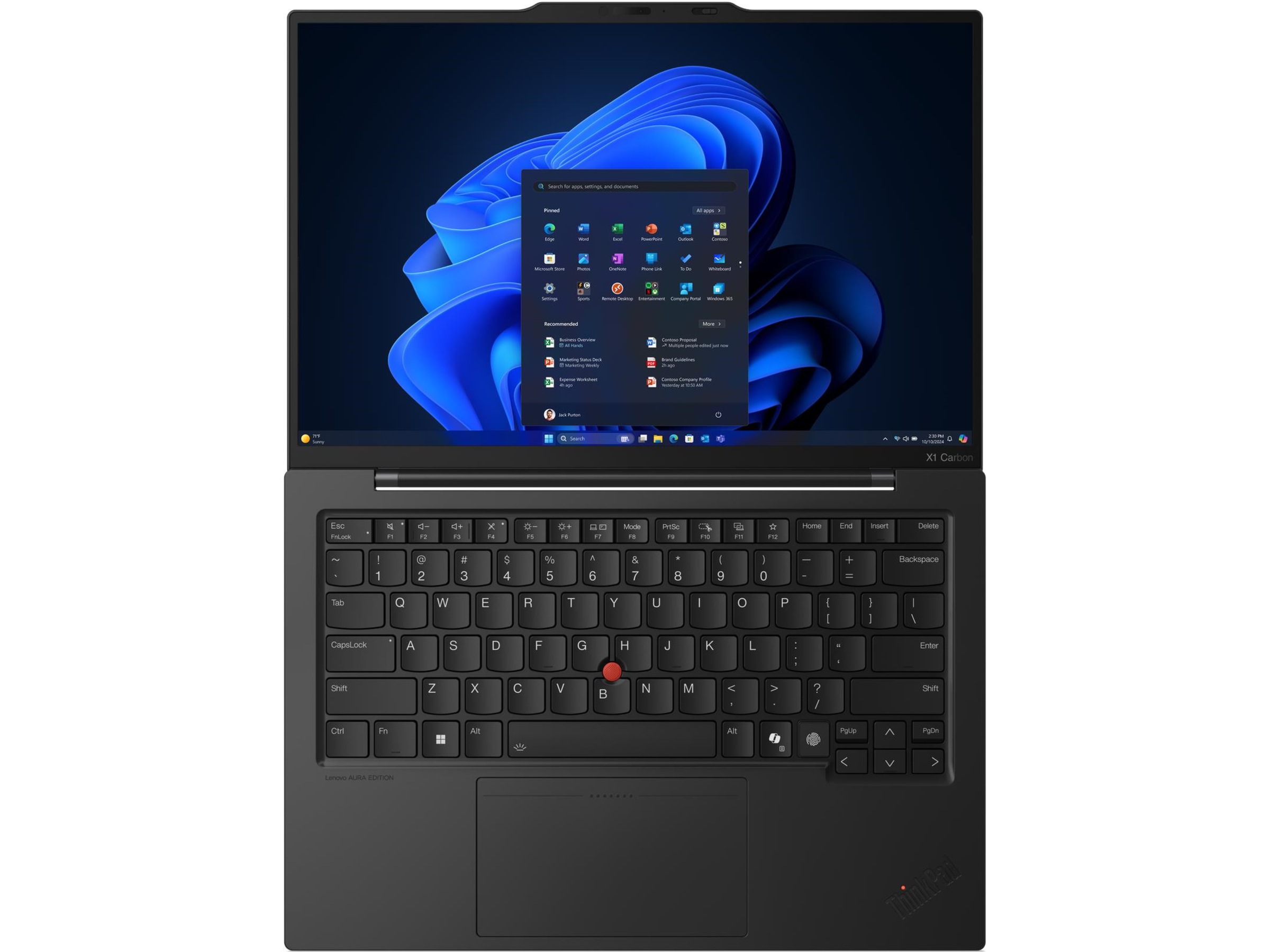 Lenovo ThinkPad X1 Carbon G13 Aura 14" WUXGA Copilot+ PC PC - Bærbar / laptop