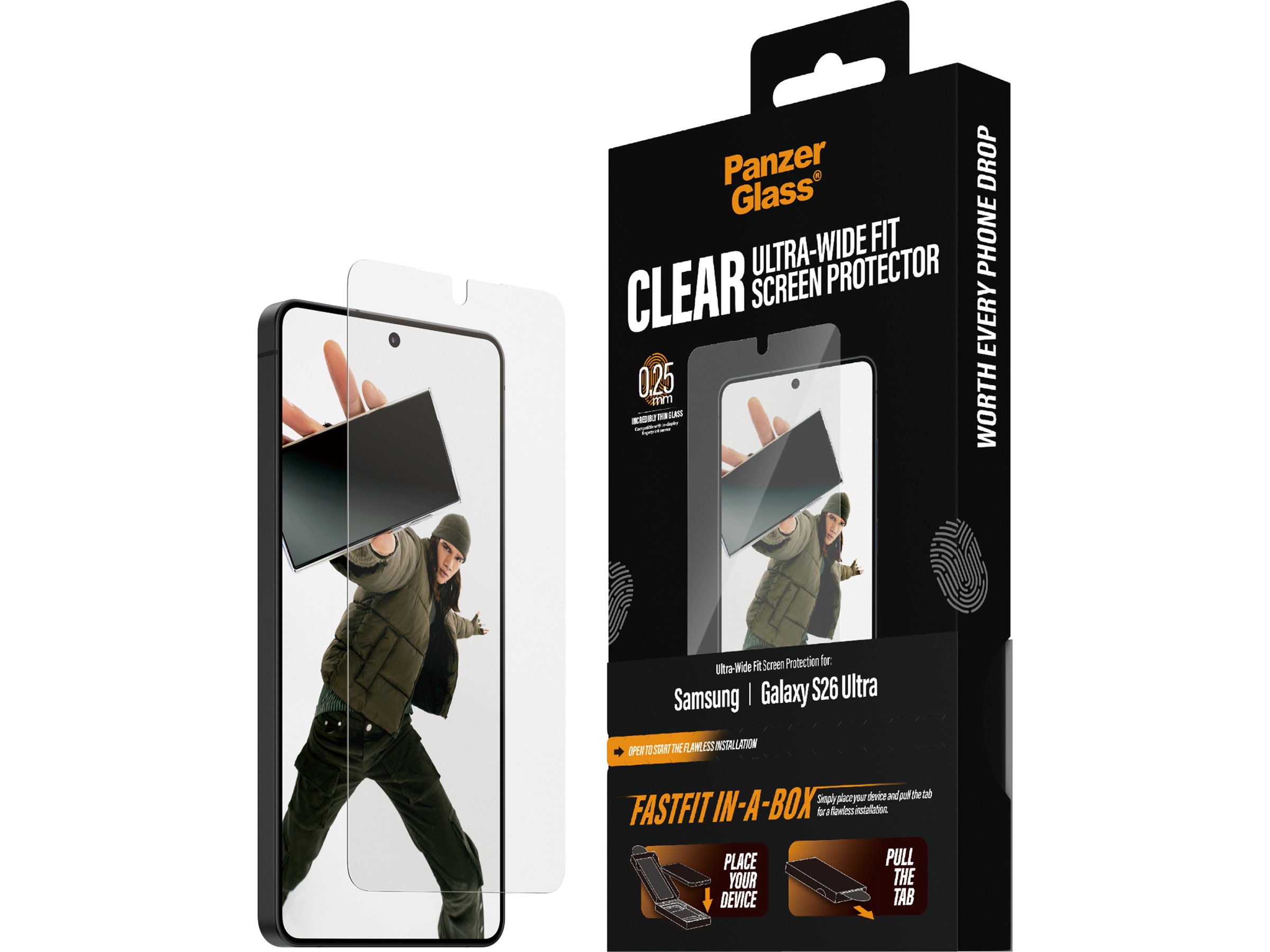 PanzerGlass Galaxy S26 Ultra Skjermbeskytter Skjermbeskyttelse