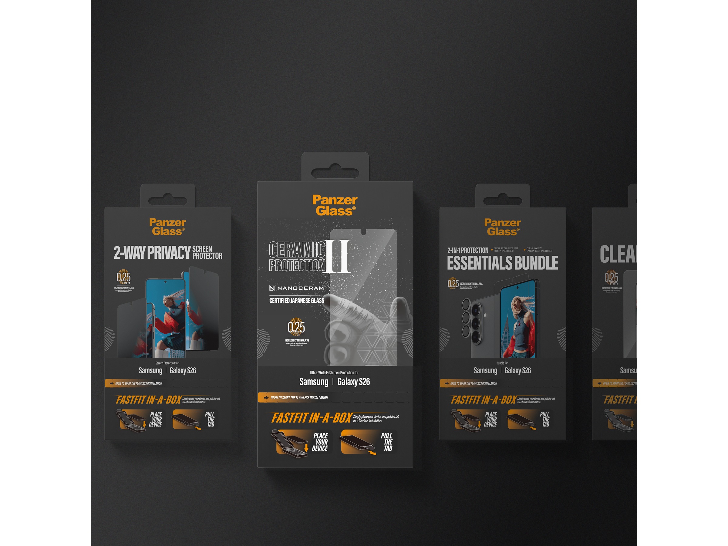 PanzerGlass Galaxy S26 Skjermbeskytter Skjermbeskyttelse