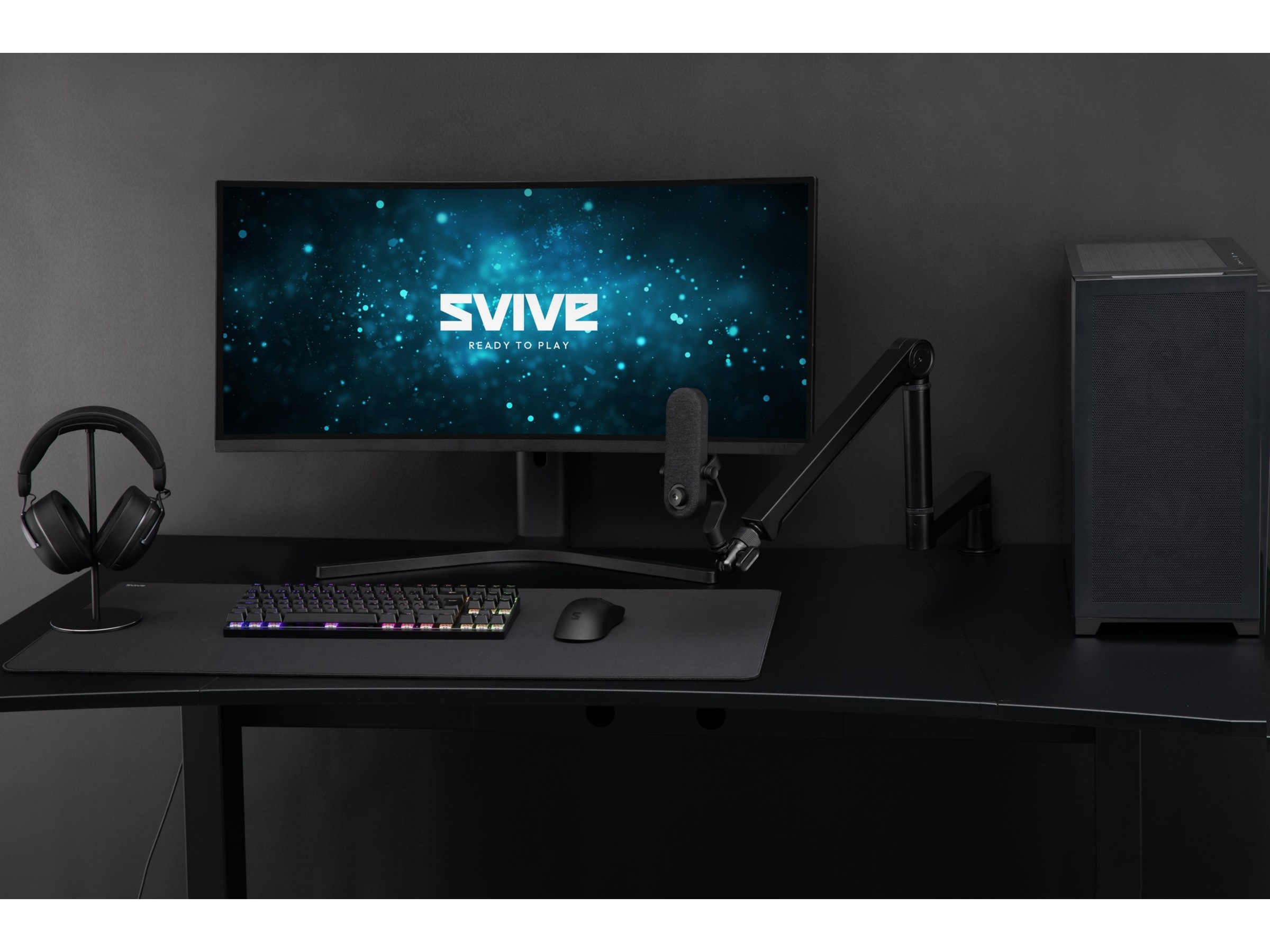 Svive Mikrofonarm Low Profile Streaming tilbehør