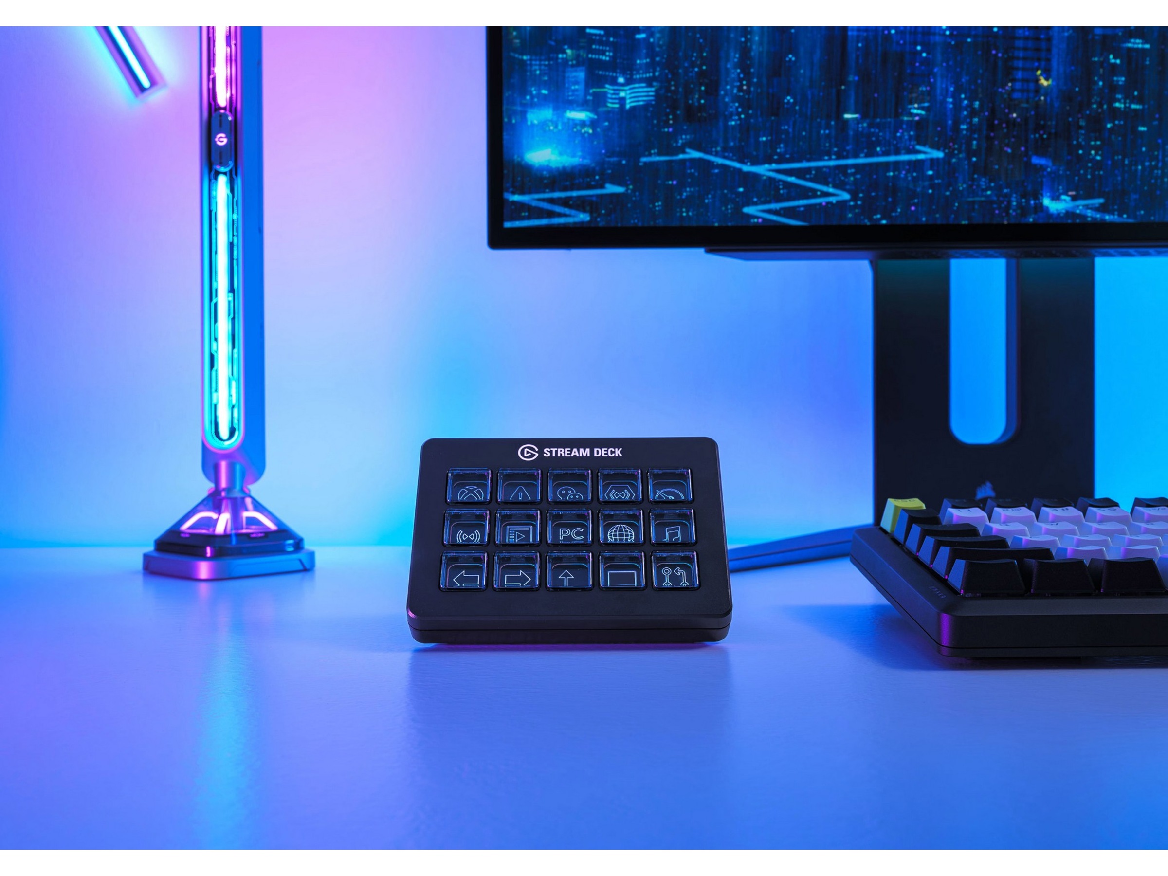 Elgato Stream Deck MK.2 Scissor Key Capture & streaming