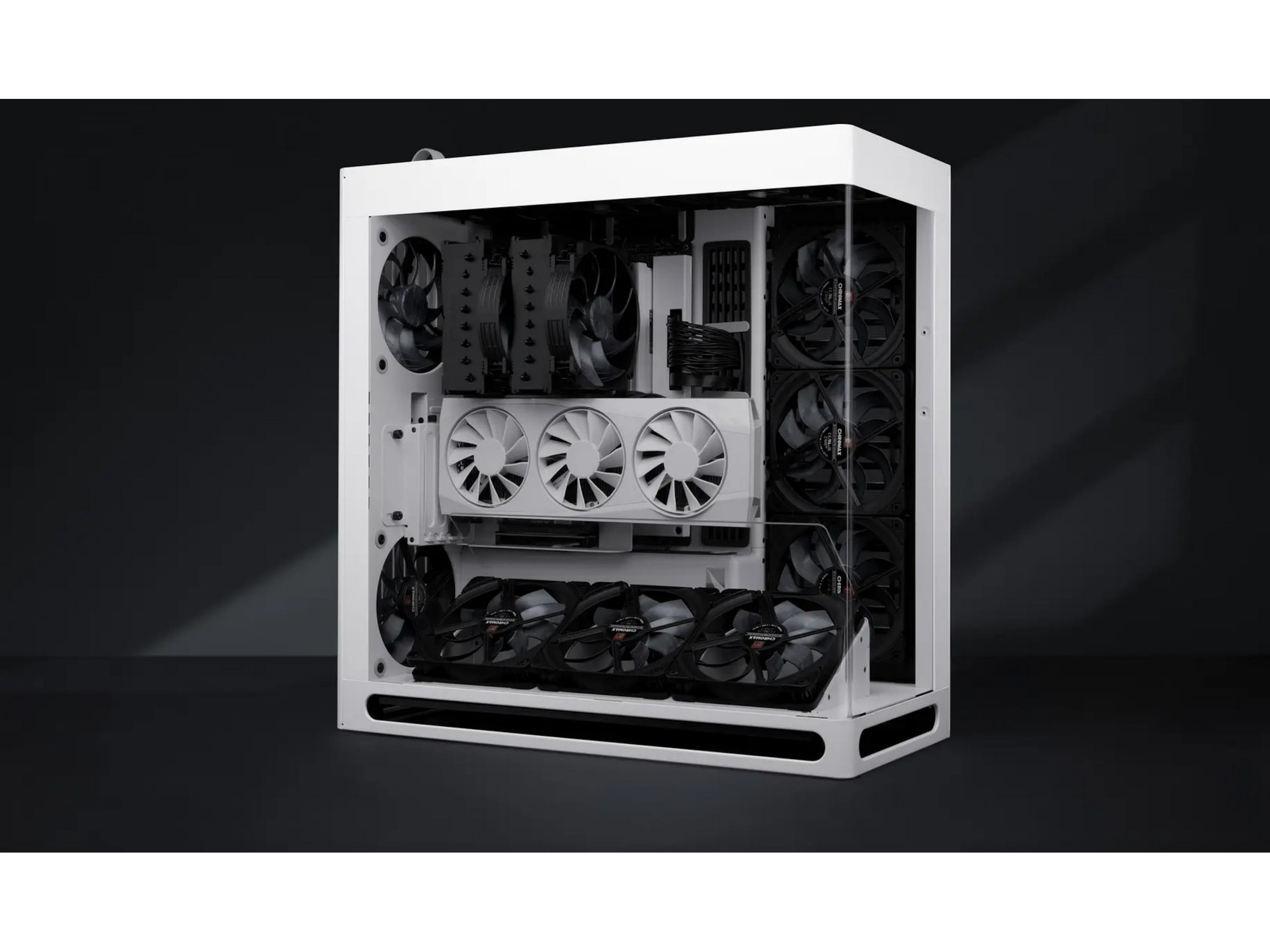 Noctua NF-A14x25 G2 PWM Sx2-PP chromax.black Vifte 2pk Vifter