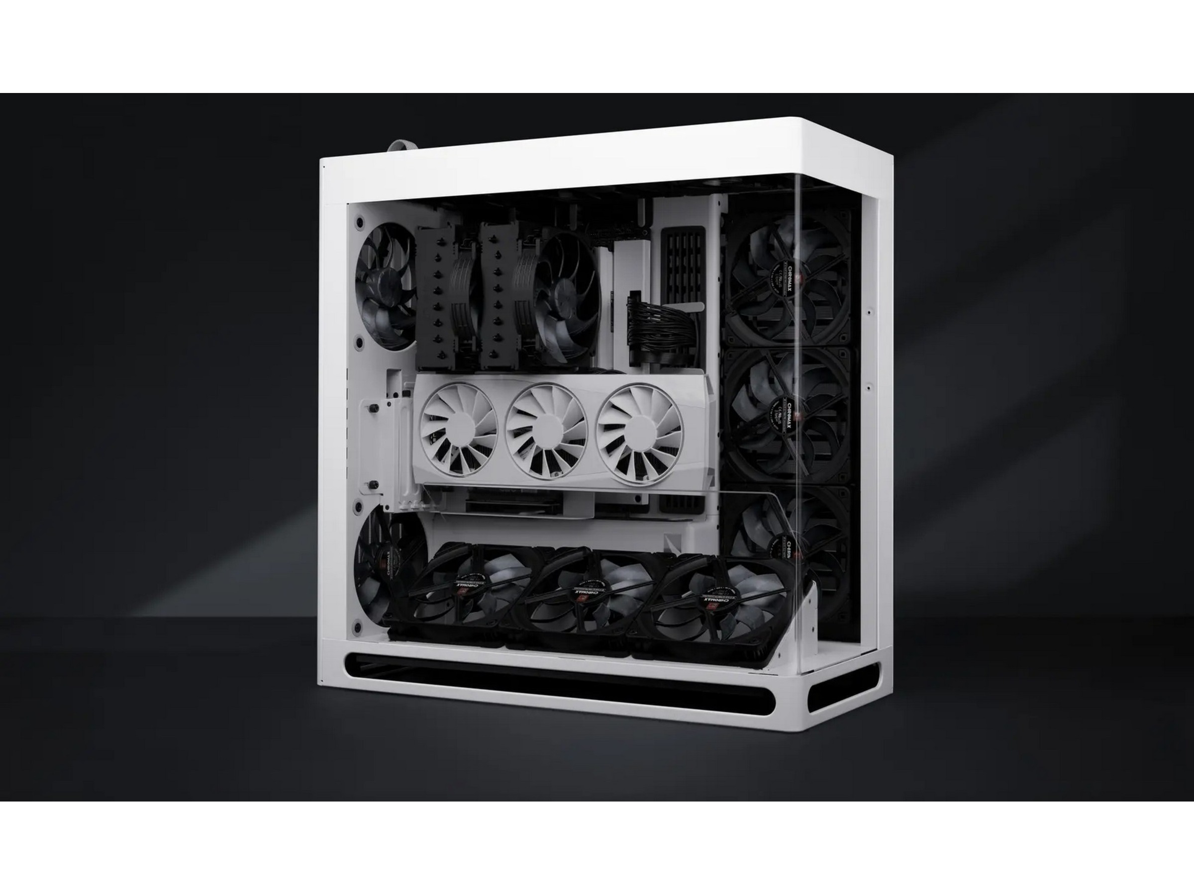 Noctua NF-A14x25r G2 PWM Sx2-PP chromax.black Vifte Vifter