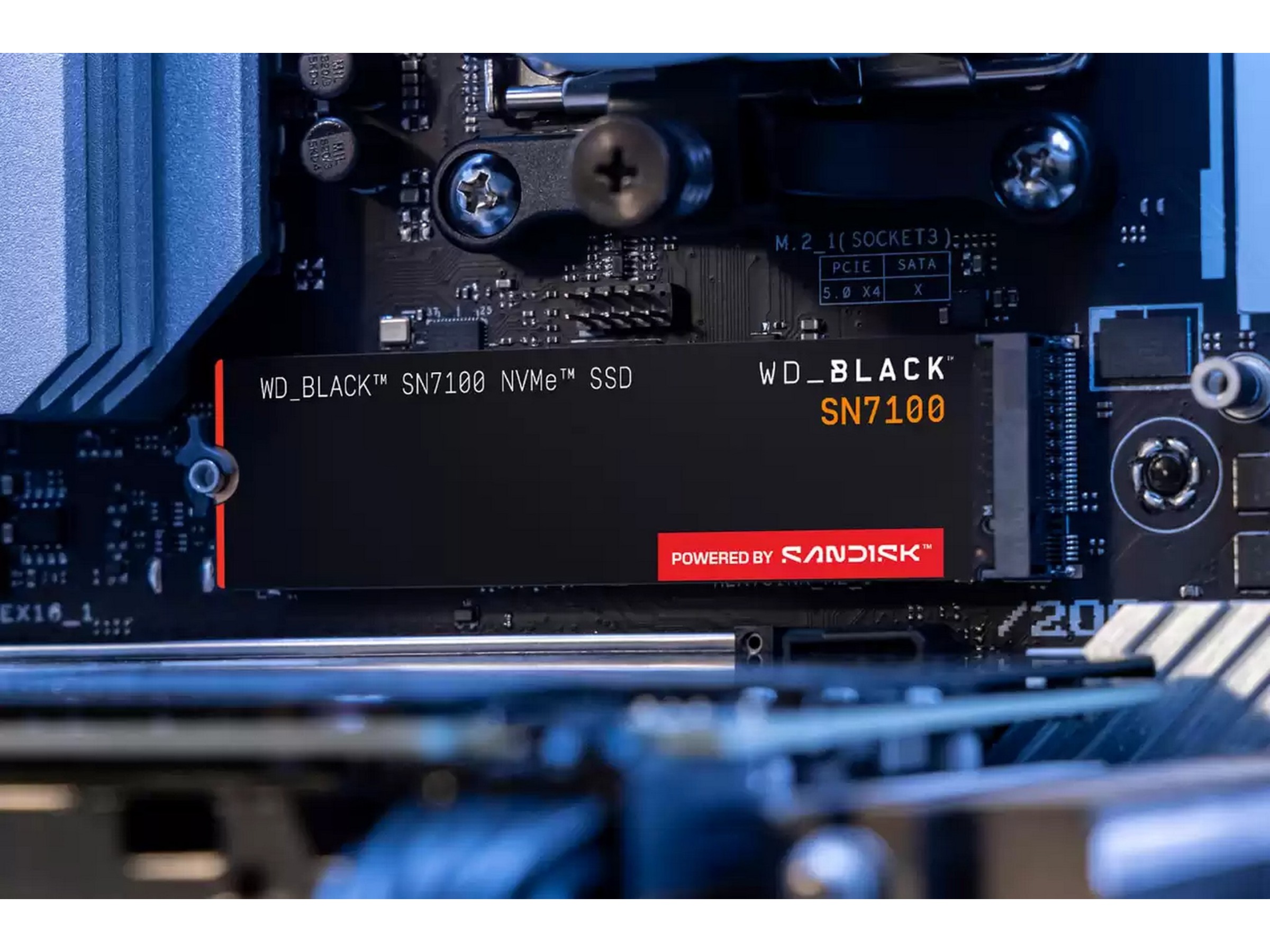 Sandisk WD Black SN7100 NVMe SSD 1TB SSD M.2