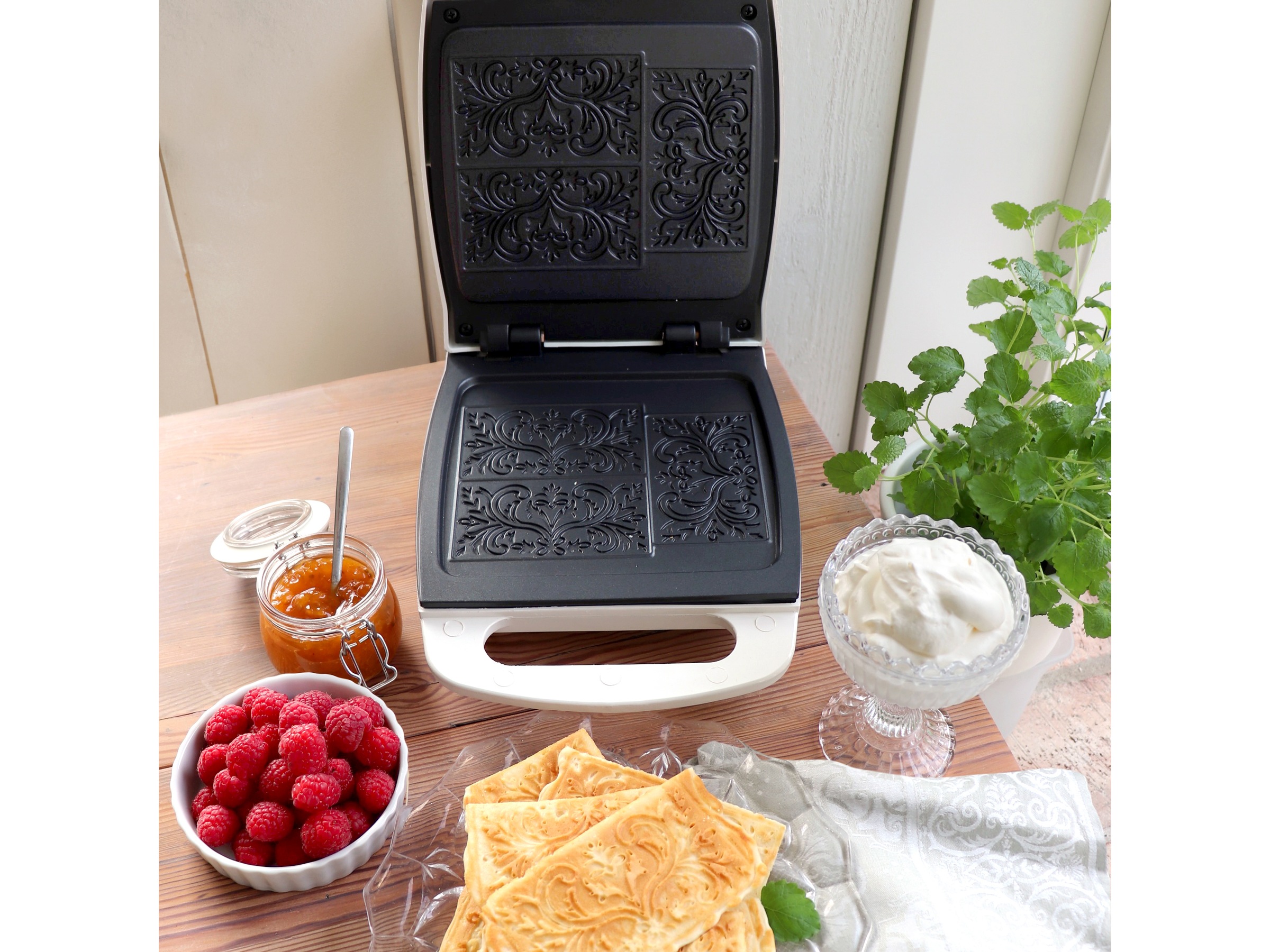 Åviken Classic keramisk gorojern Vaffeljern