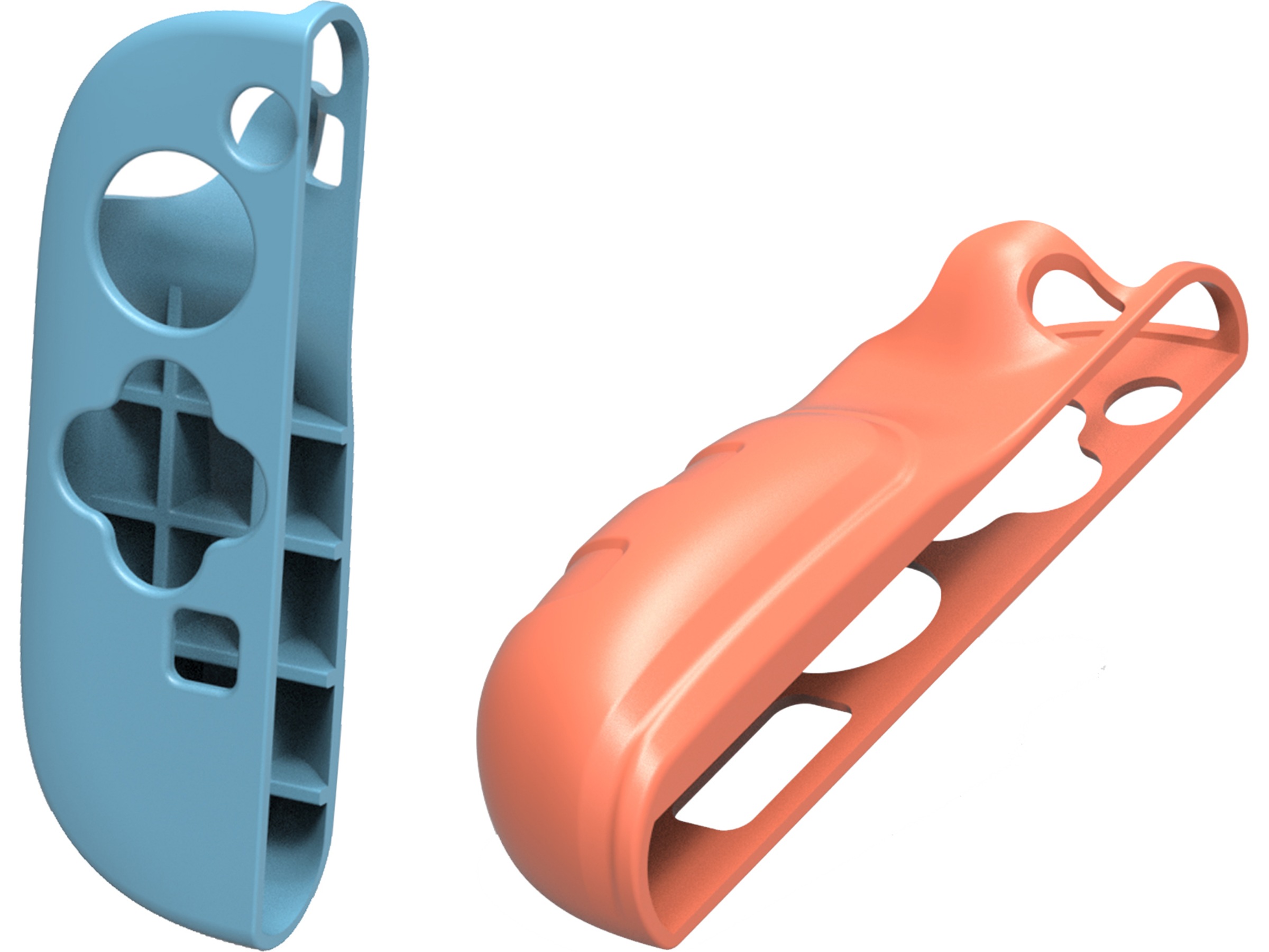 Gaminja Nintendo Switch 2 Joy-Con 2 Silikongrep (blå/oransje) Tilbehør