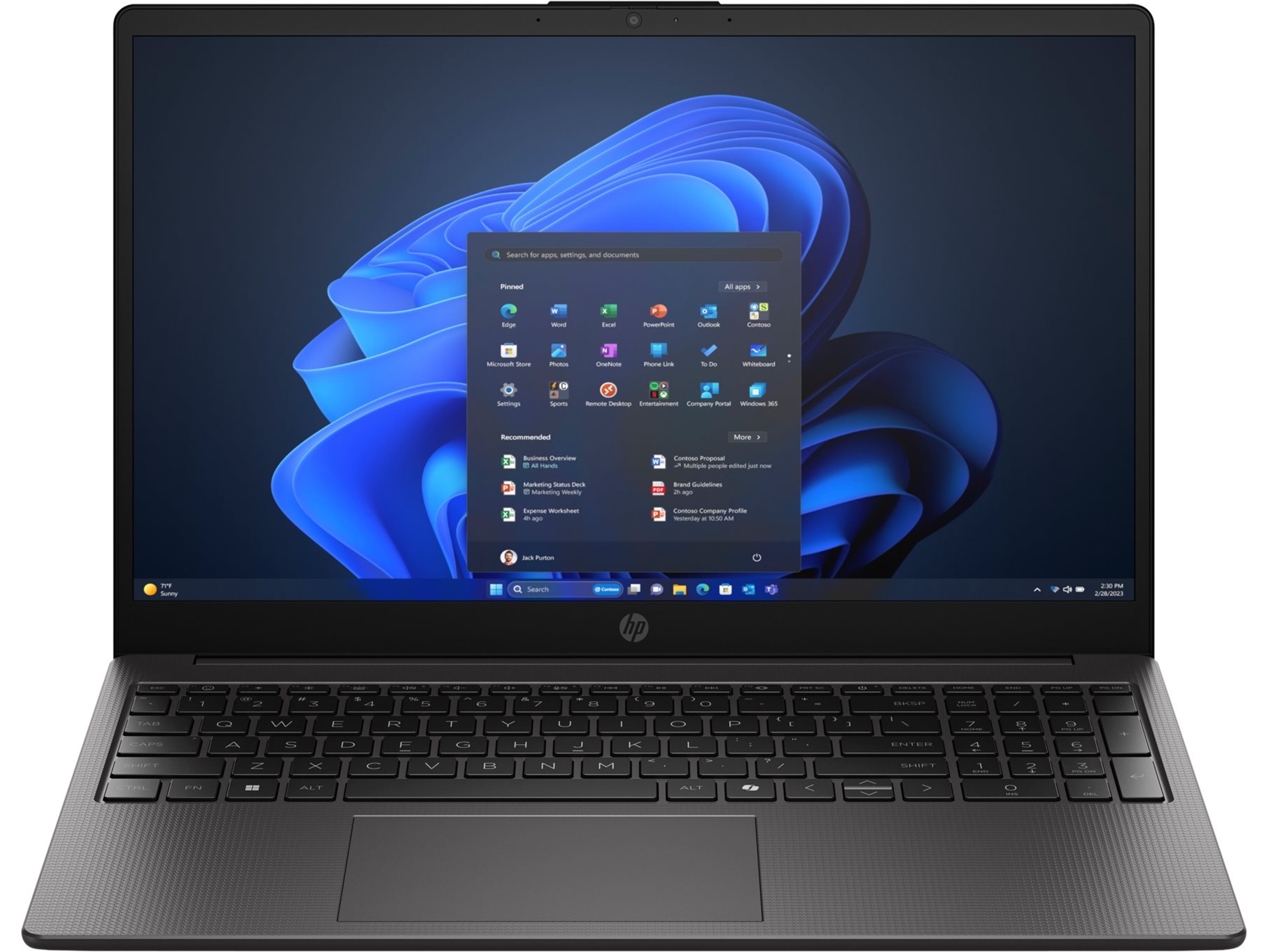 HP 250 G10 Notebook 15,6" FHD PC - Bærbar / laptop