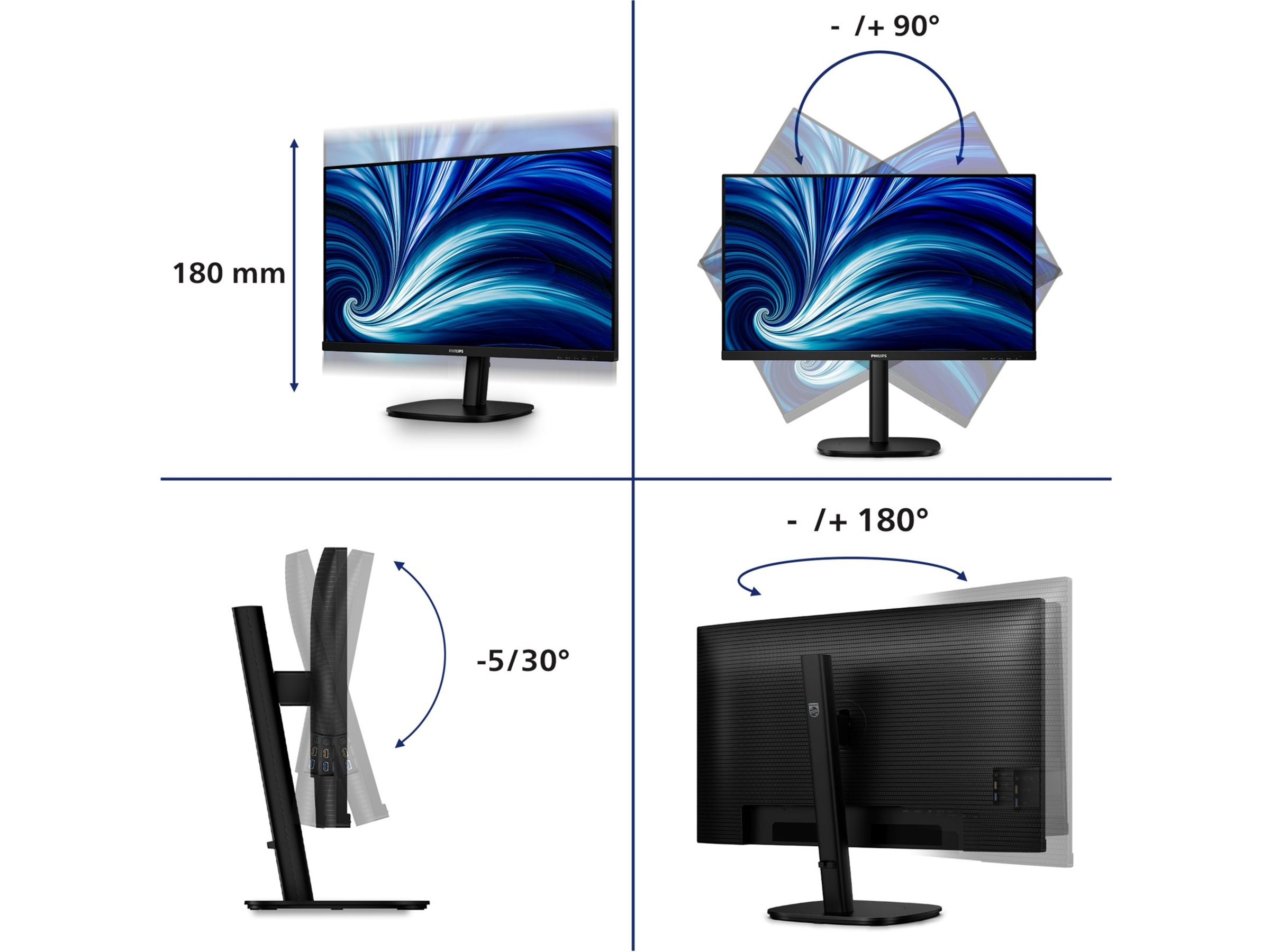 Philips 32" skjerm 32B2N3500/00 Skjermer