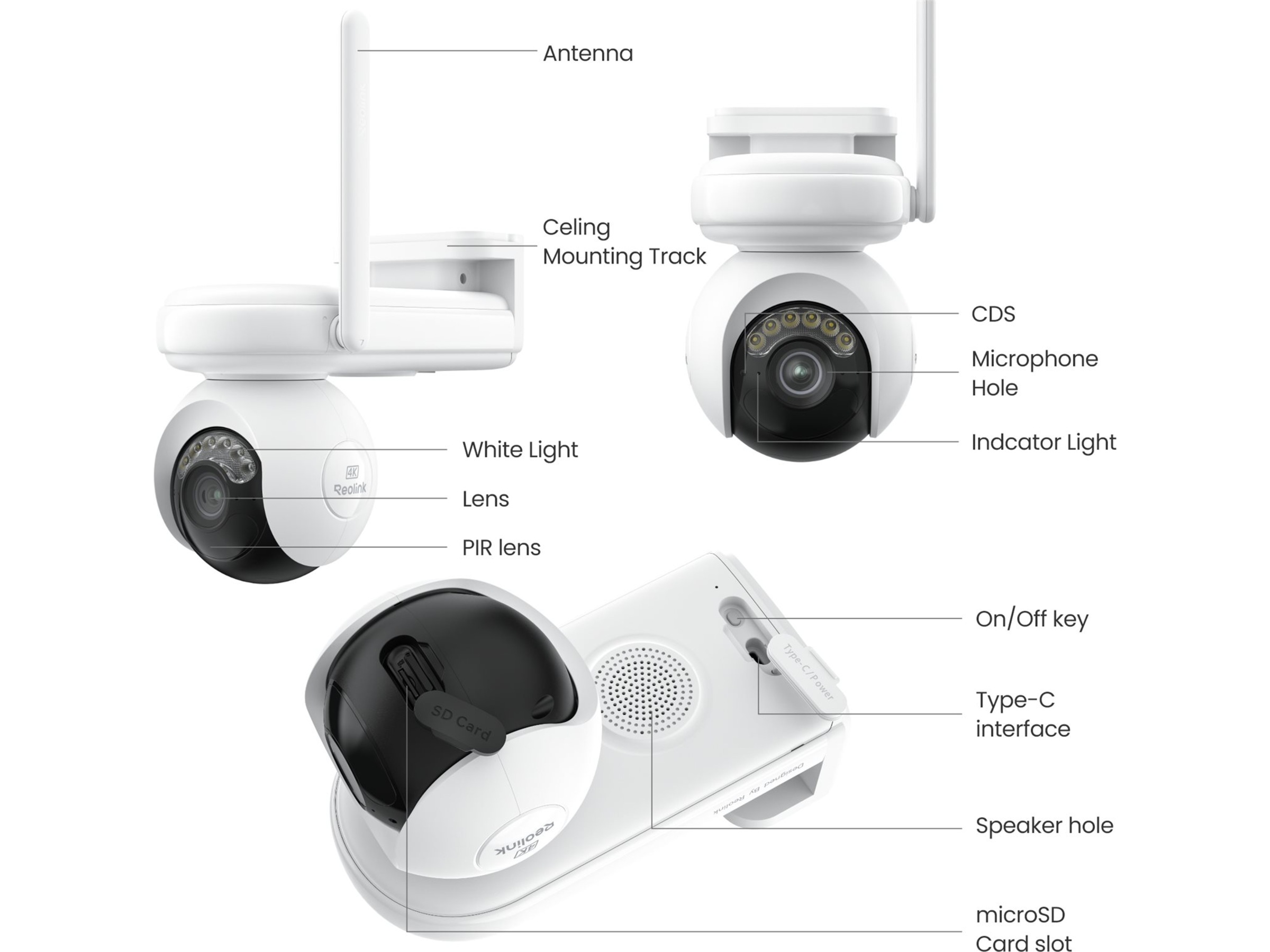 Reolink Altas PT Ultra trådløst utendørs overvåkningskamera -B-Grade Demo hjem & fritid