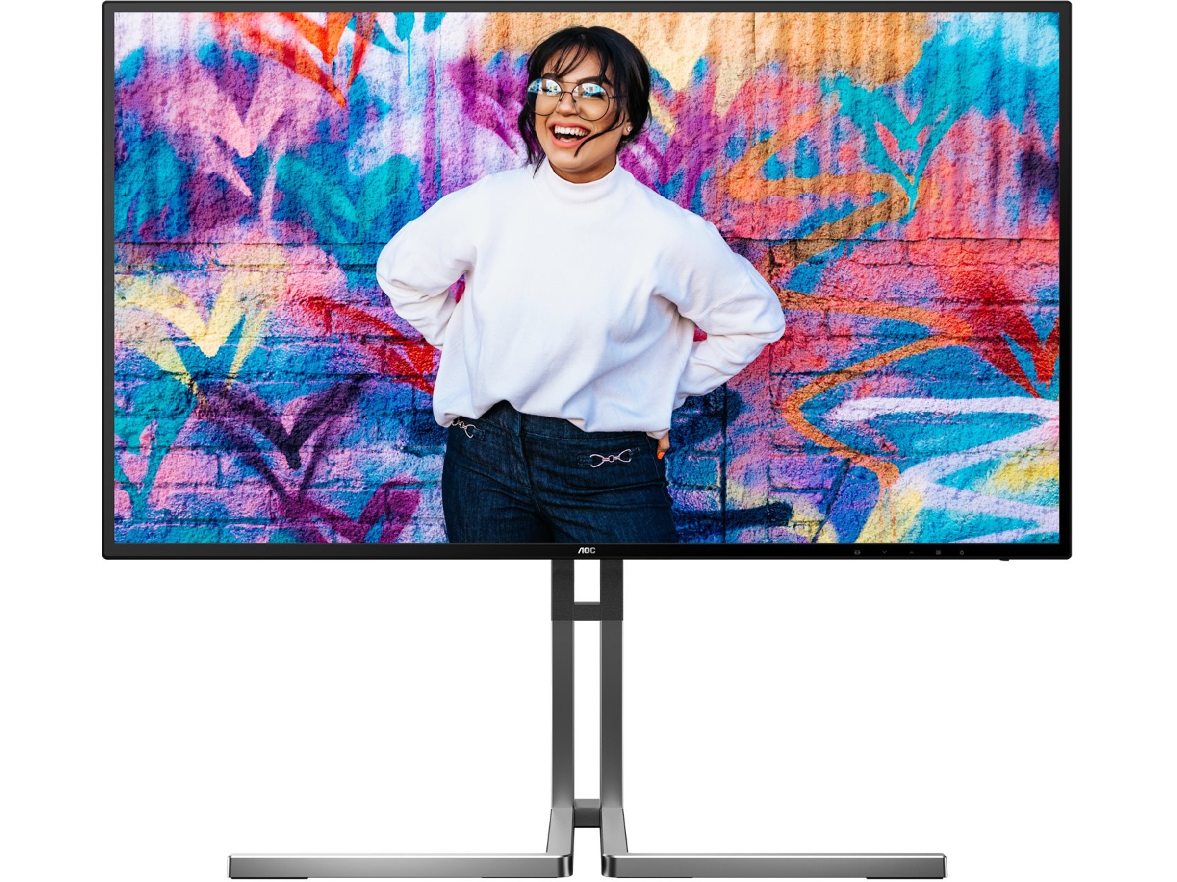 AOC 27" 4K skjerm Graphic Pro U27U3CV Skjermer