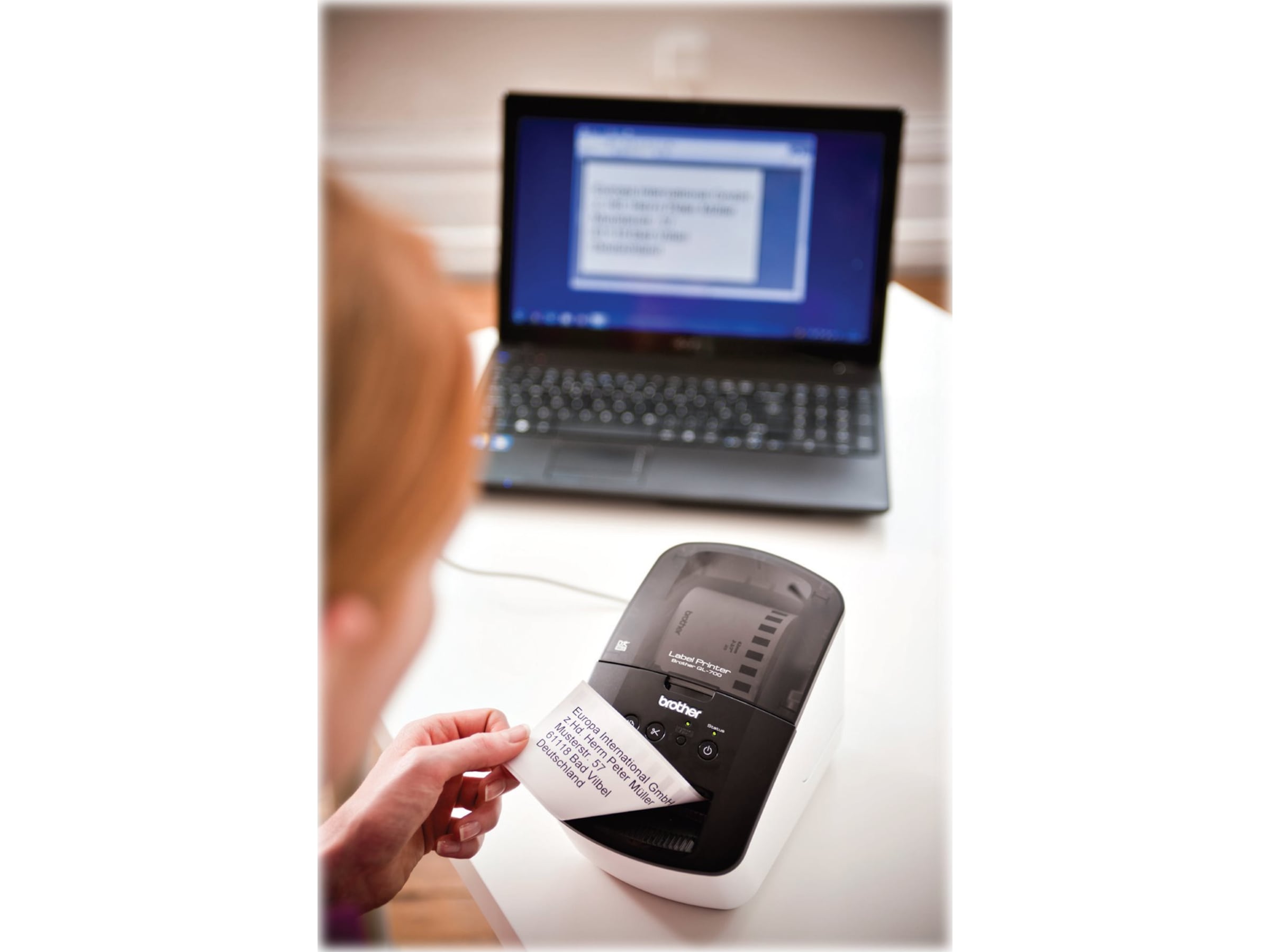 Brother Etikettskriver QL700 Etikett & merkemaskin