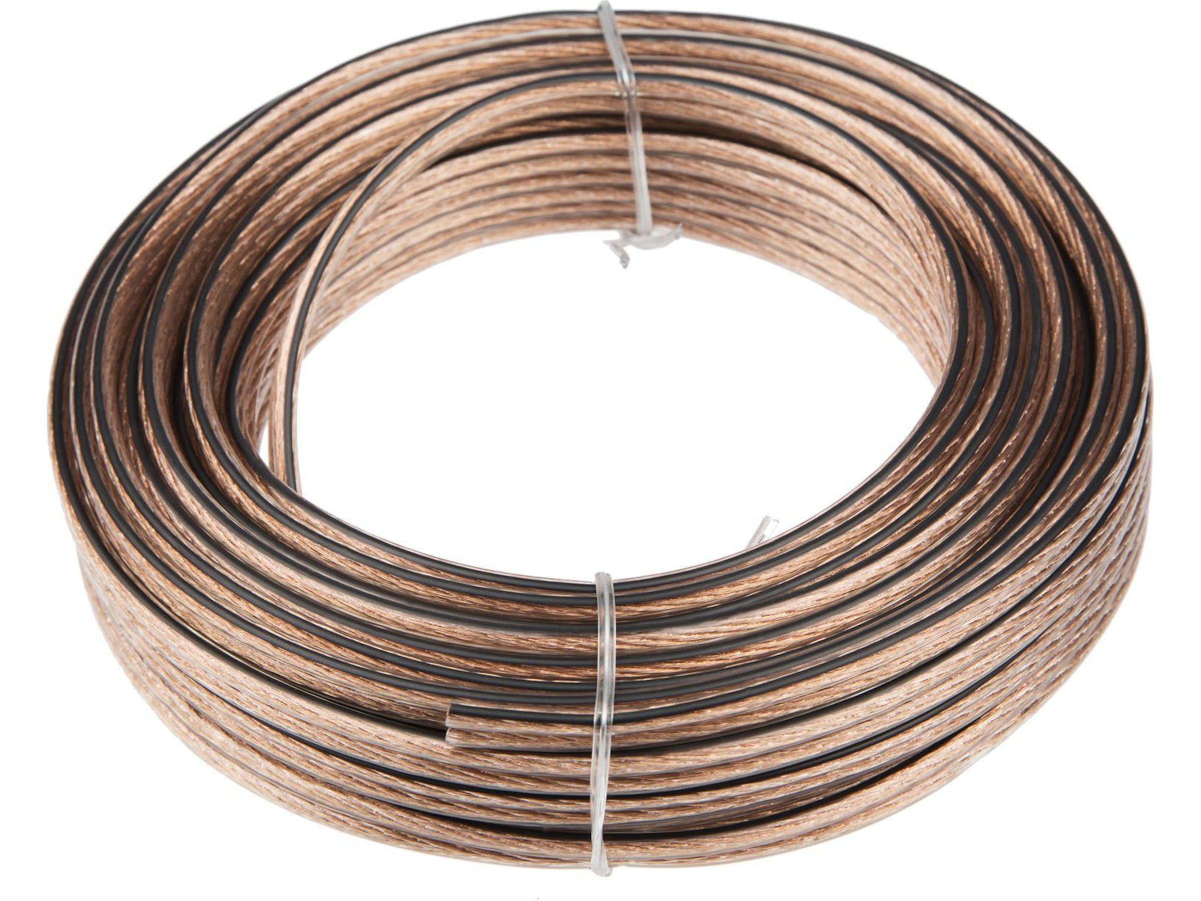 Høyttalerkabel 20m (kobber) HiFi- & høyttalerkabler