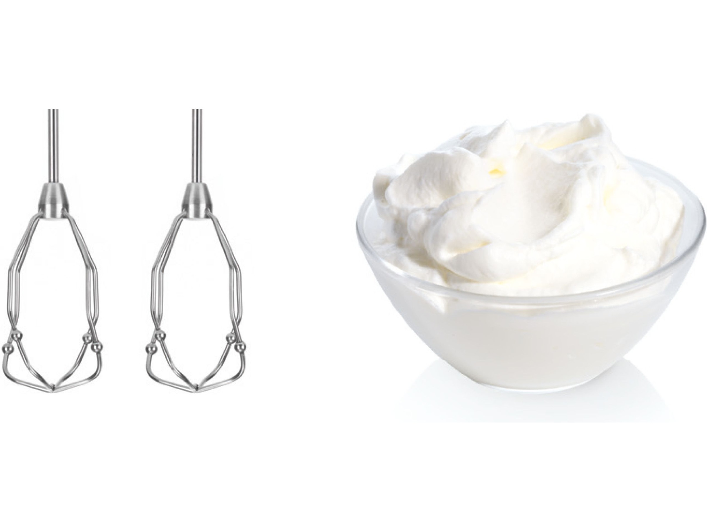 BOSCH MFQ40301 håndmikser Vanilje / sølv Hånd- & stavmiksere