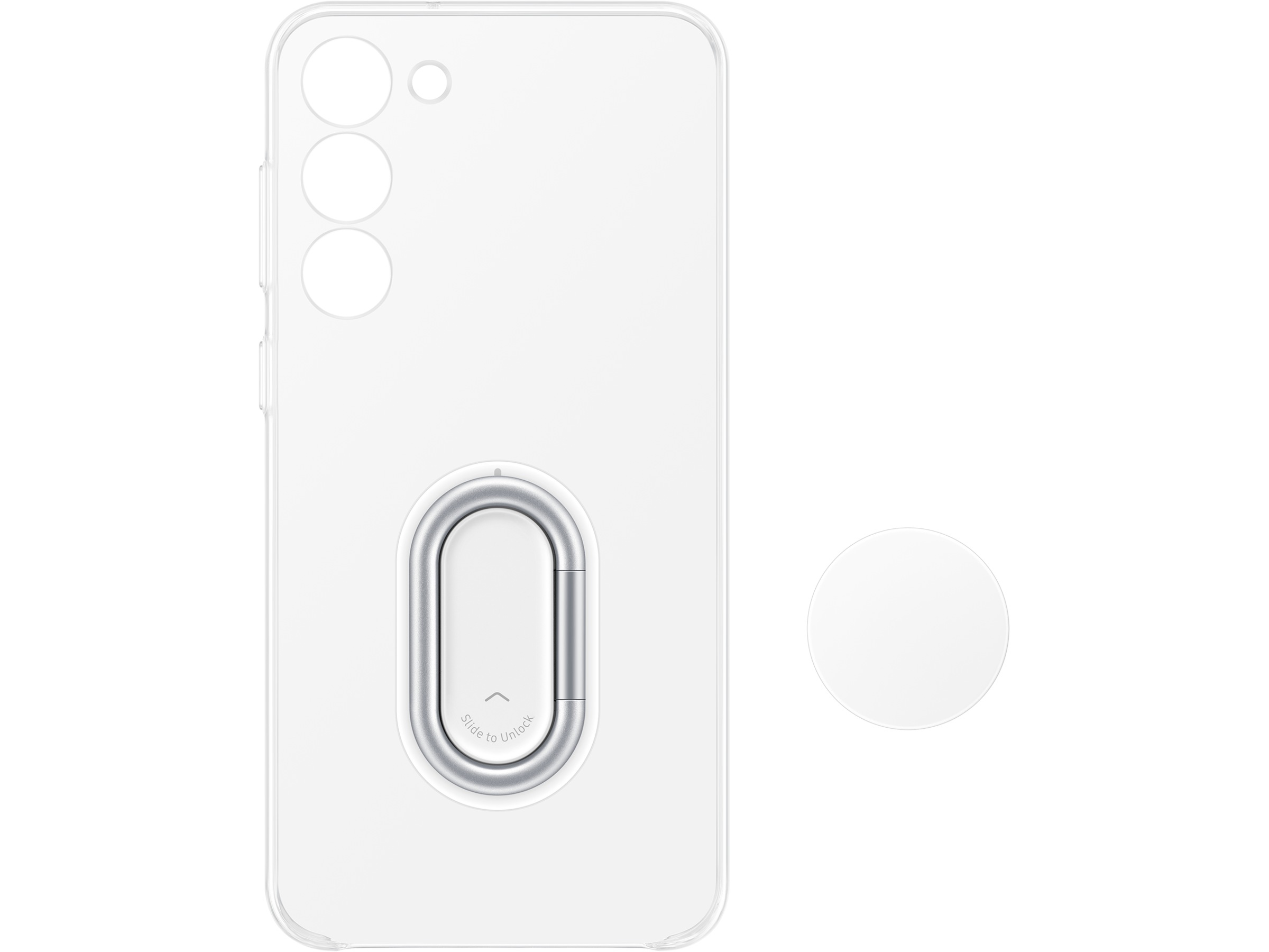 Galaxy S23+ Clear Gadget Case (gjennomsiktig) Deksel til mobiltelefon