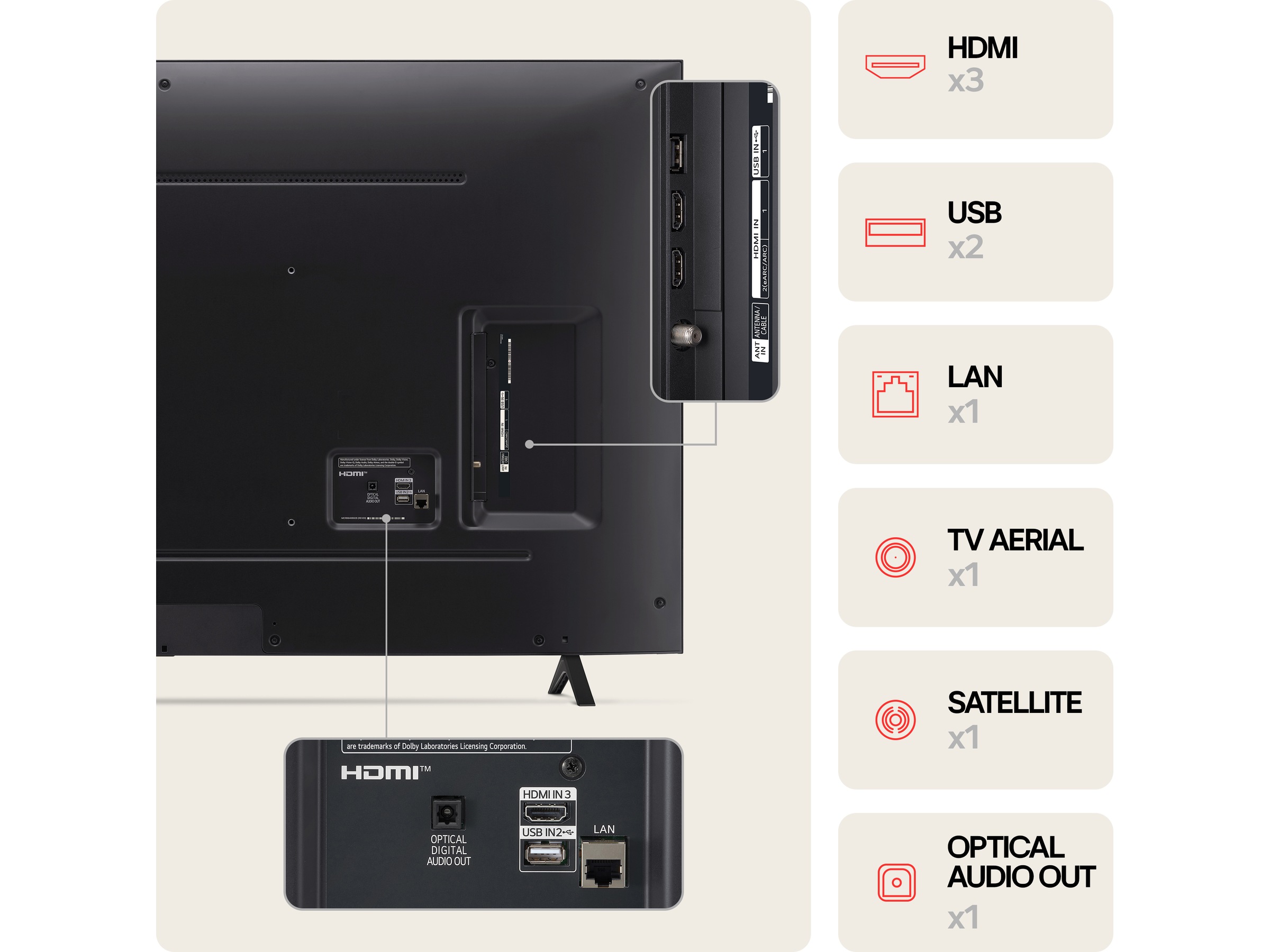 LG 55'' NANO 81 4K TV (2024) 55NANO81T6A -B-Grade Demo TV/projektor