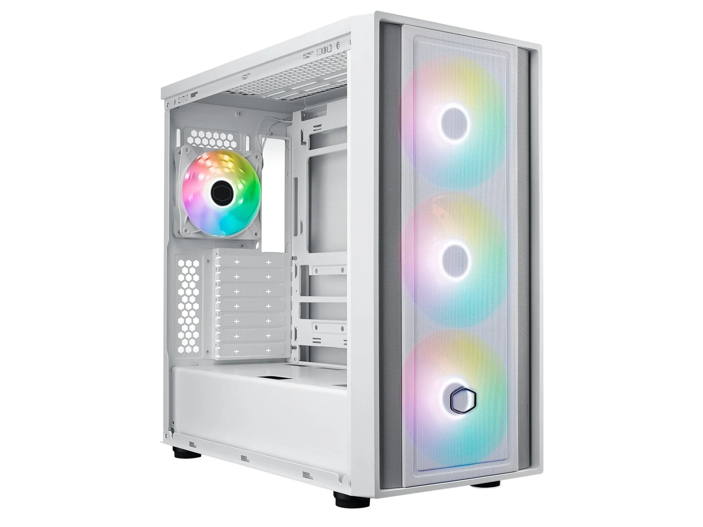 Cooler Master MasterBox 600 Mid Tower (hvit) Midi tower