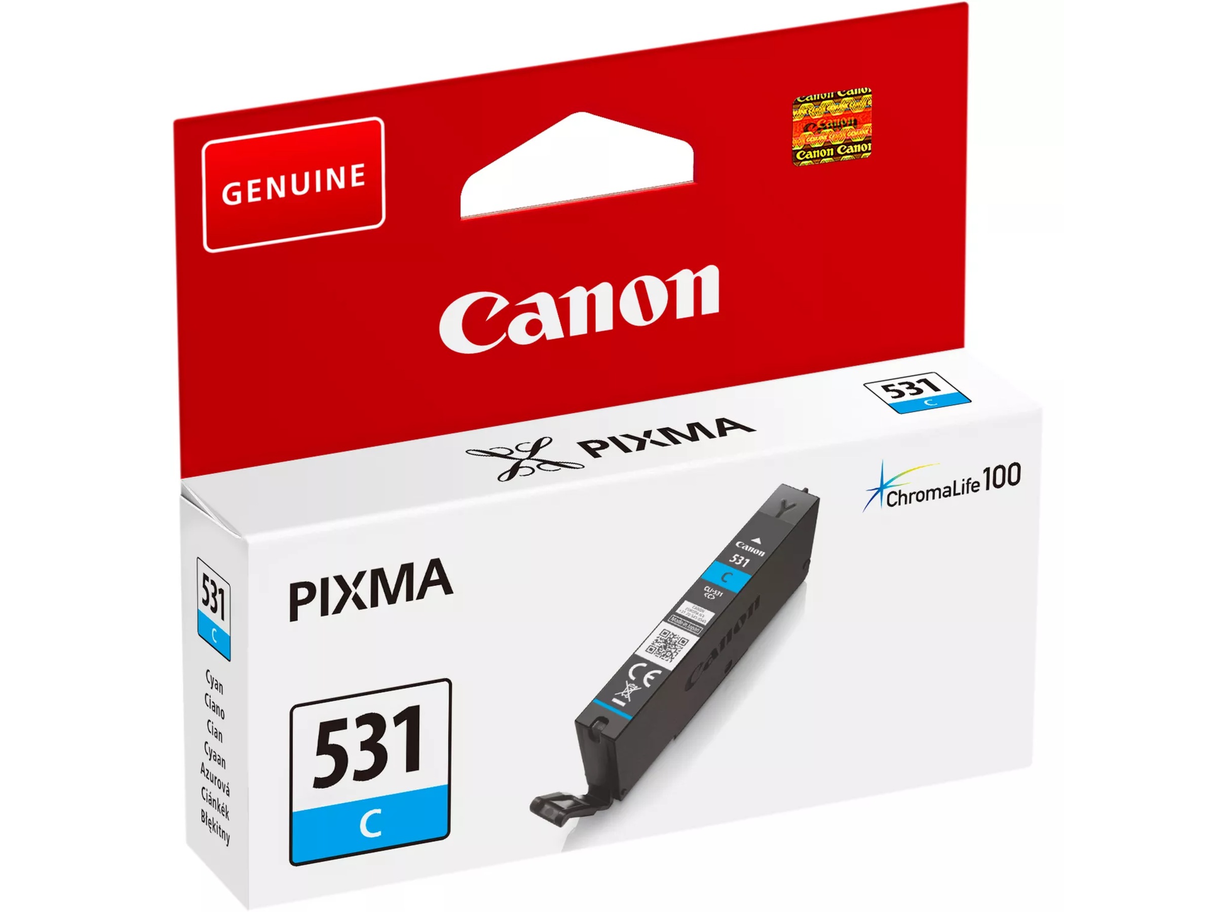 Canon blekk CLI-531 cyan Blekkpatroner