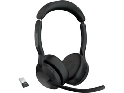 Jabra Evolve2 55 Link380a MS Stereo Hodesett, trådløse