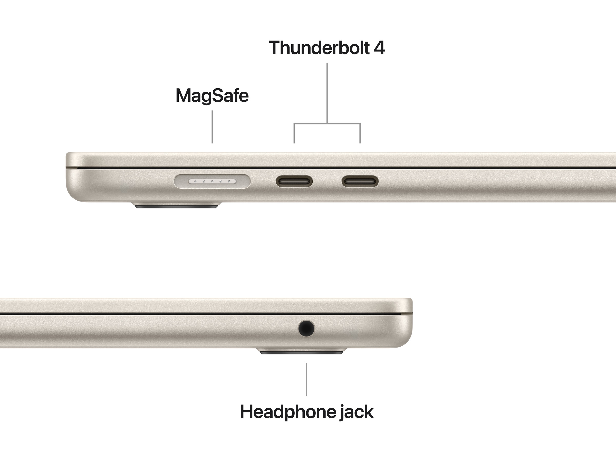 MacBook Air 15" M5 (2026) 1TB (stjerneskinn) PC - Bærbar / laptop