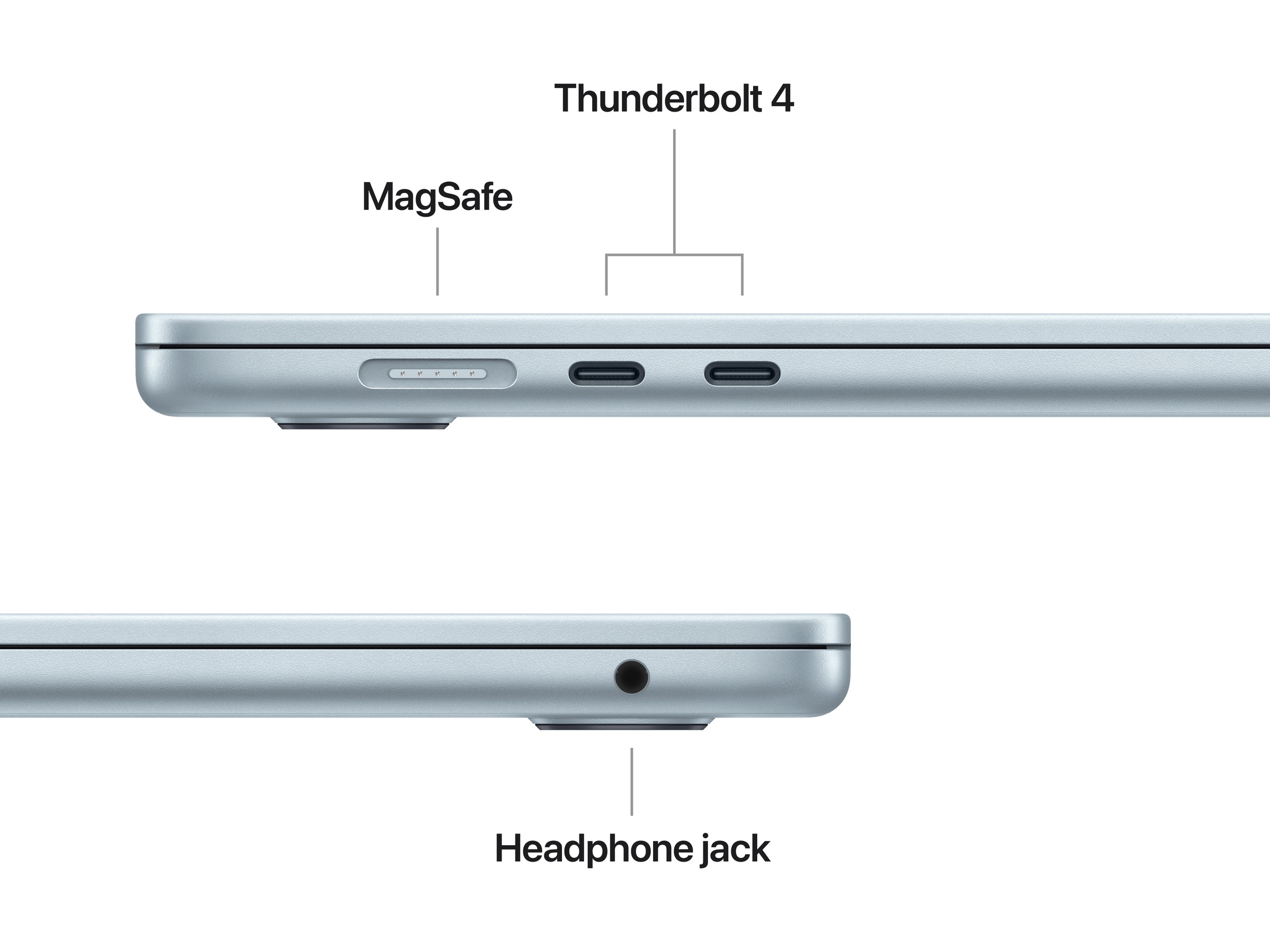 MacBook Air 15" M5 (2026) 1TB (himmelblå) PC - Bærbar / laptop