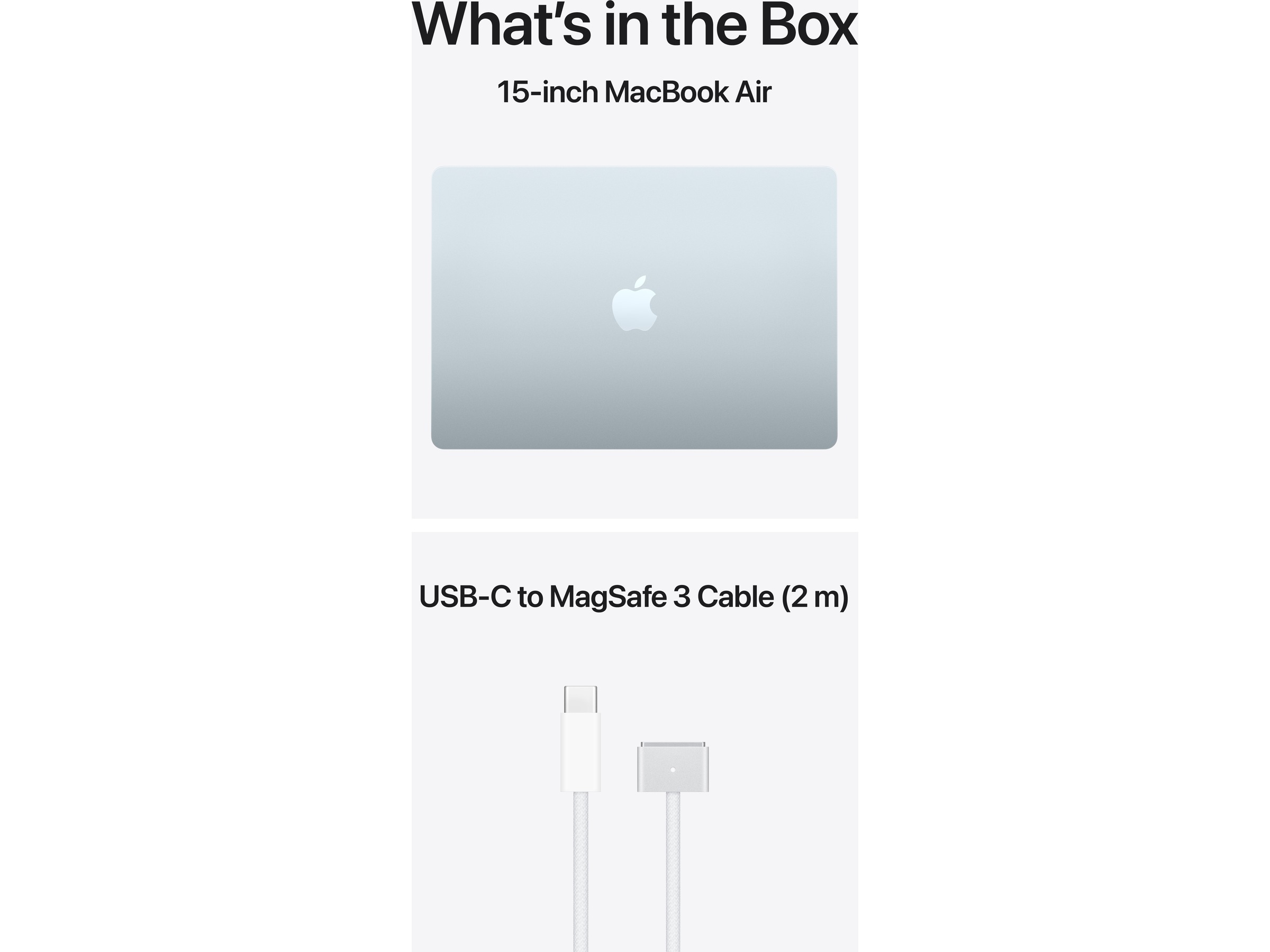 MacBook Air 15" M5 (2026) 1TB (himmelblå) PC - Bærbar / laptop