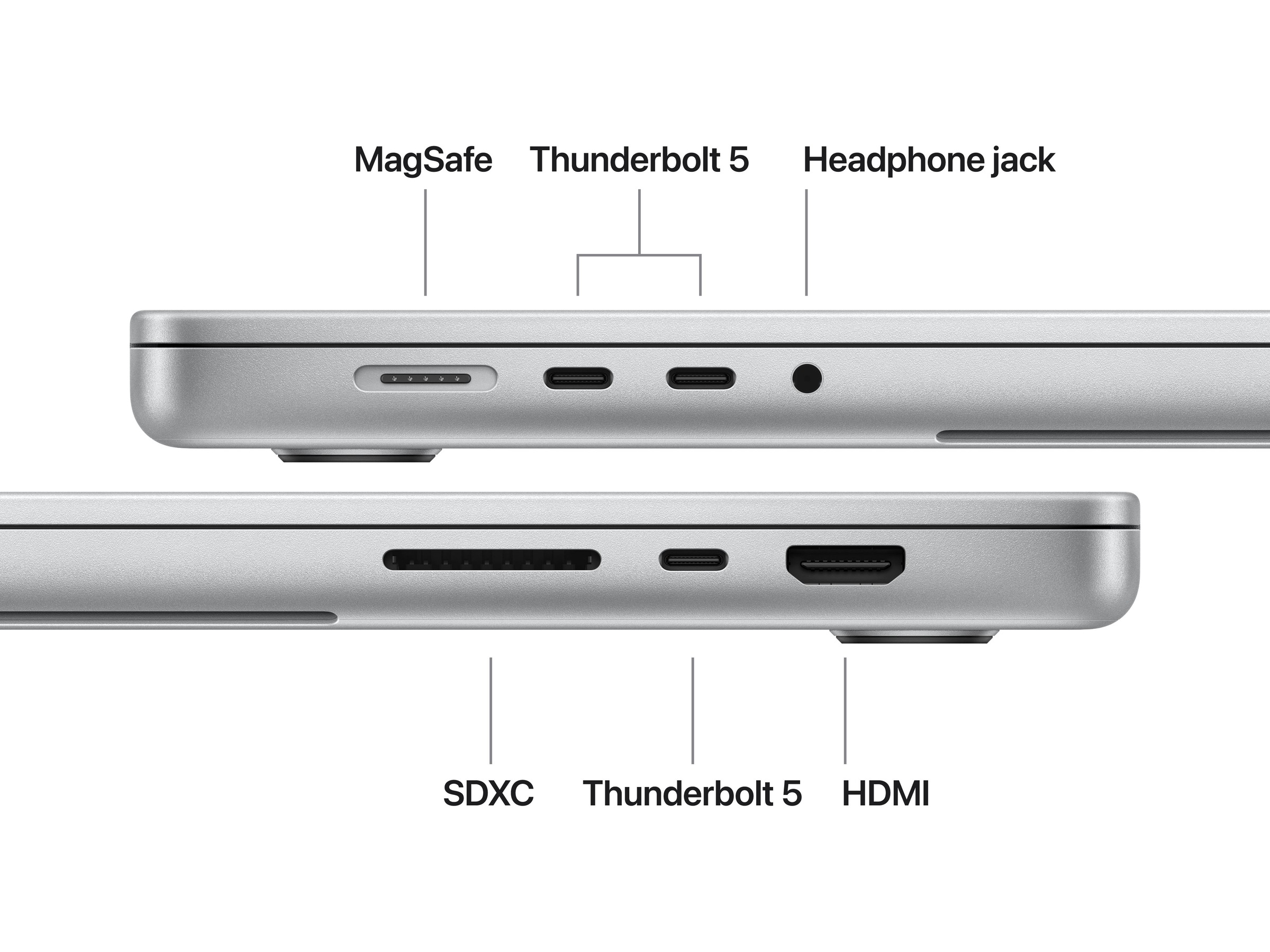 MacBook Pro 16 M5 (2026) 1TB (sølv) PC - Bærbar / laptop