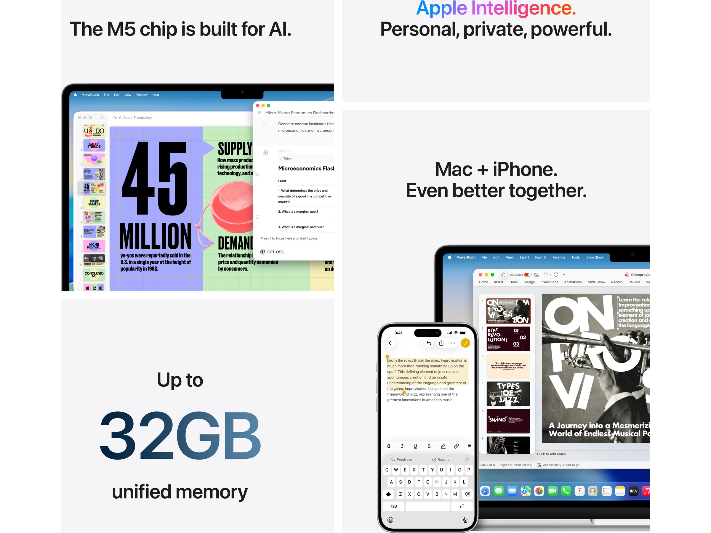 MacBook Air 13" M5 (2026) 1TB (stjerneskinn) PC - Bærbar / laptop