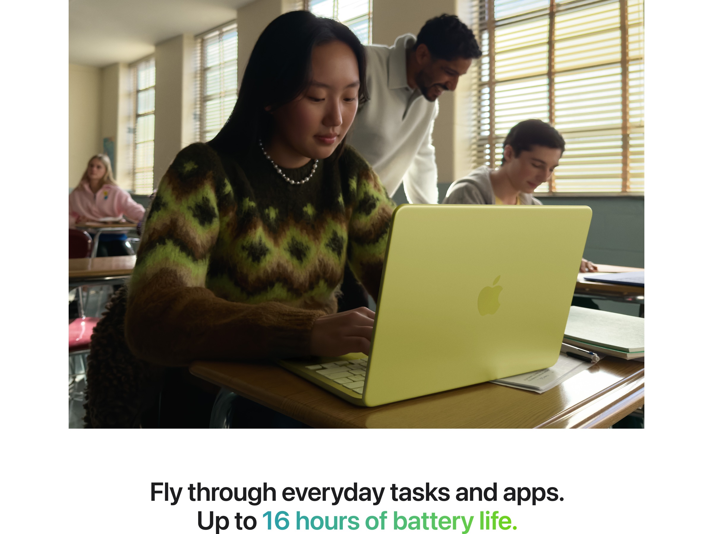 MacBook Neo 13" A18 Pro (2026) 256GB (sitrus) PC - Bærbar / laptop