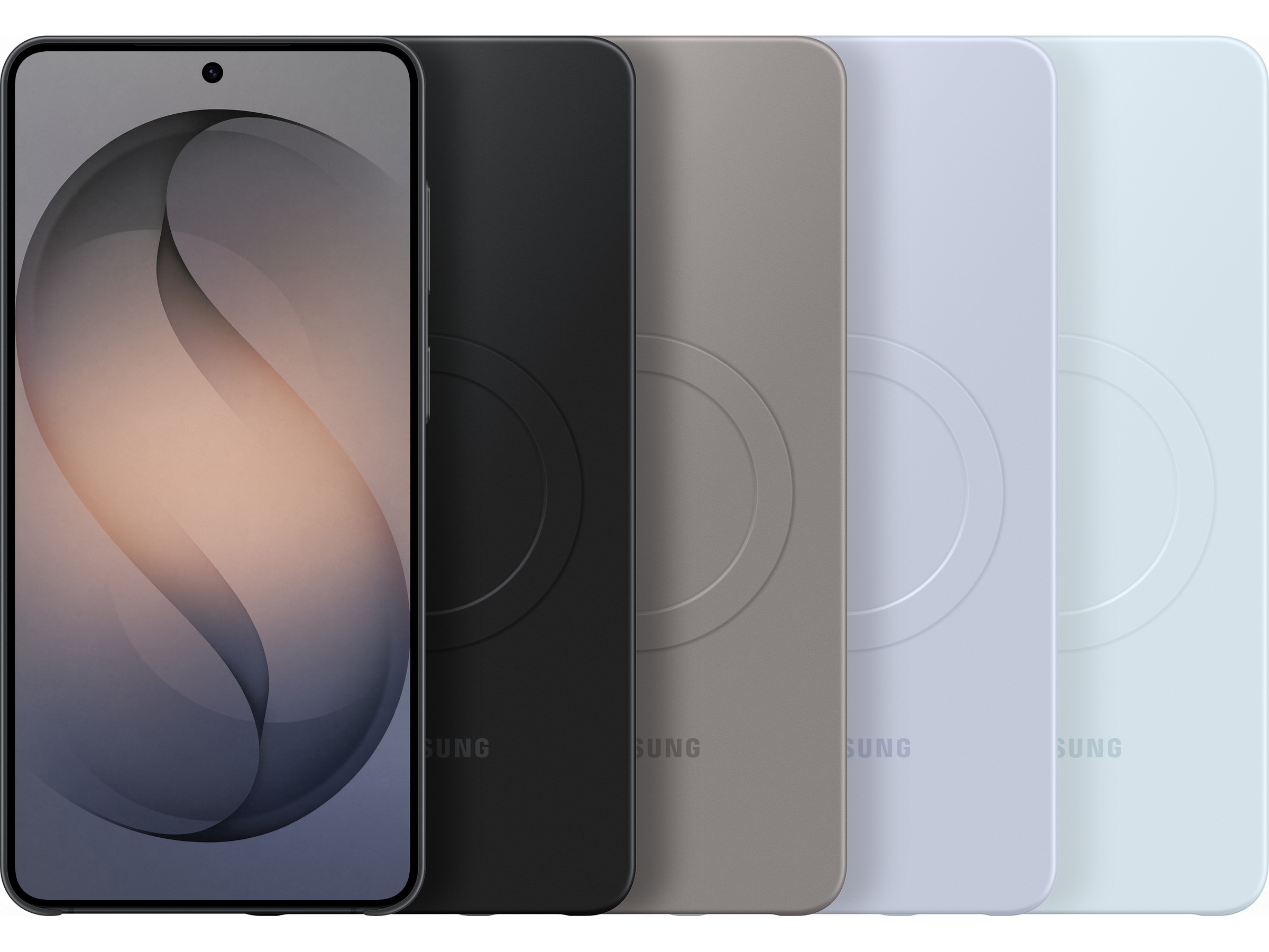 Samsung Galaxy S26+ Slim Magnet-deksel (grå) Deksel til mobiltelefon